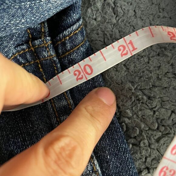 gap Blue Denim Distressed Jacket - Picture 10 of 11